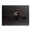 cafe 4 racer - ABM Uni-footrest system black - ABM Rearsets & Foot pegs 