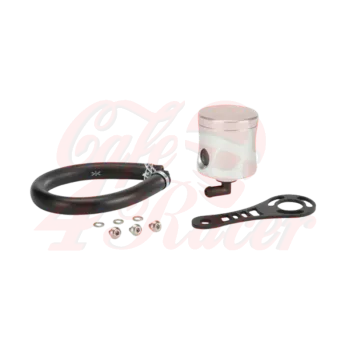 cafe 4 racer - ABM Scio 26ml expansion tank silver - ABM Brake Clutch Fluid Reservoir 