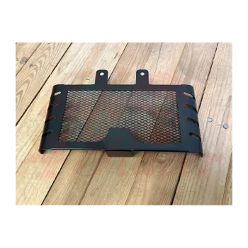 Black Radiator Guard for BMW R9T – Durable Protection