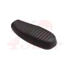 cafe 4 racer - Motone Triumph Bonneville Dual Seat - Ribbed - Black - Motone Triumph Bonneville 