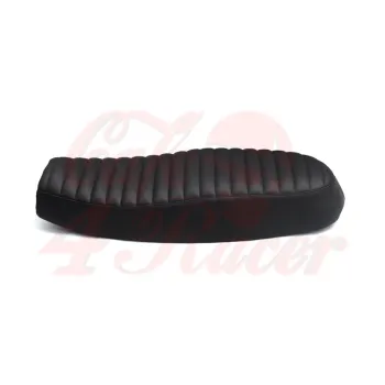 cafe 4 racer - Motone Triumph Bonneville Dual Seat - Ribbed - Black - Motone Triumph Bonneville 