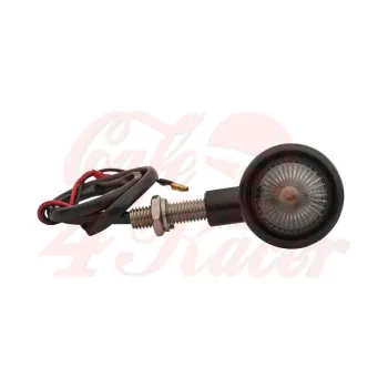 cafe 4 racer - Motone Custom Billet Indicator Turn Signals - Set of 4 - Black - Motone Standard indicators 