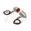 cafe 4 racer - Motone Custom Billet Indicator Turn Signals - Set of 4 - Brushed - Motone Standard indicators 