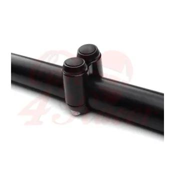 Dvojitý mikrospínač pro 22mm 7/8" řídítka černý