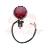cafe 4 racer - Mini Bates Tail Light - Stainless Fixings - LED - BLACK - Motone LED Rear lights 