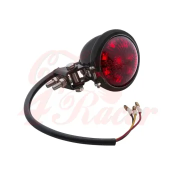 cafe 4 racer - Mini Bates zadní led světlo - černé - Motone LED Zadní světla 