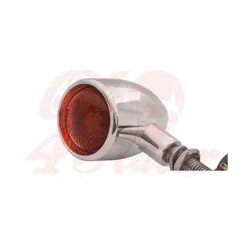 cafe 4 racer - Motone Custom Billet Indicator Turn Signals - Set of 2 - Polish - Motone Standard indicators 