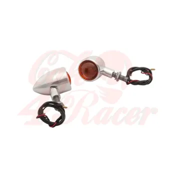 cafe 4 racer - Motone Billet směrovky - 4ks - leštěné - Motone Standardní ukazatele směru 