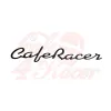 cafe 4 racer - CAFE-RACER logo - Motone Billet Emblems Stickers Logos 