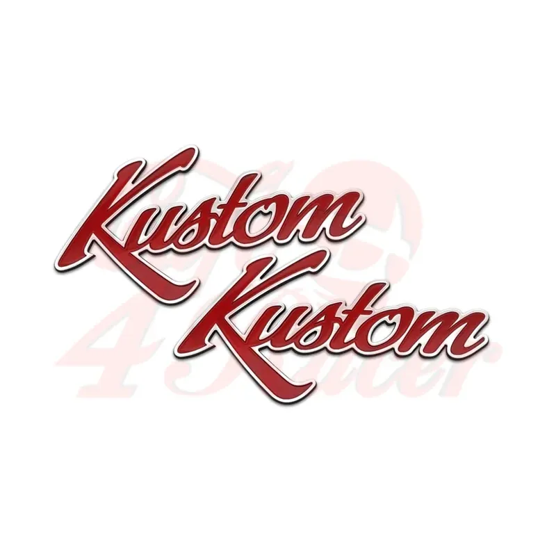cafe 4 racer - Kustom Kustom - Motone Emblémy Nálepky Logá 