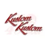 cafe 4 racer - Kustom Kustom - Motone Emblémy Nálepky Logá 