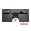 cafe 4 racer - Představec Triumph Bonneville pro 1" řídítka černý - Motone Triumph Bonneville 