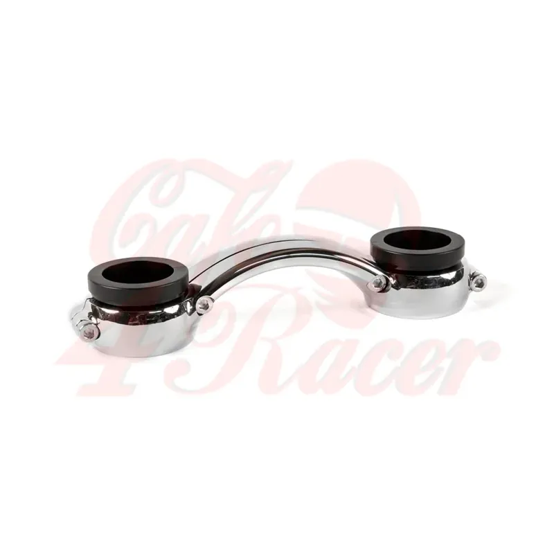 cafe 4 racer - Triumph Bonneville Billet Fork Brace - chromovaný - Motone Triumph Bonneville 