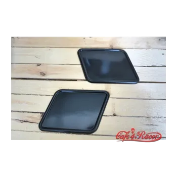 cafe 4 racer - Vintage Parallelogram 2pcs - C-RACER Side numbers plates 