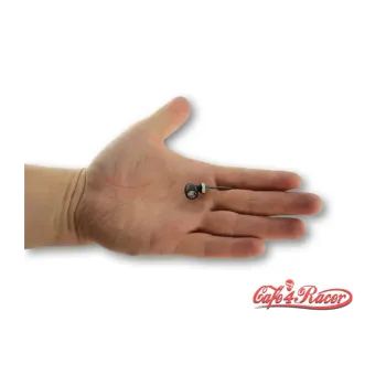 cafe 4 racer - Bullet Atto LED-indicator from Kellermann, black, clear lens - Kellermann Standard indicators 