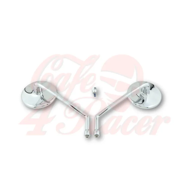 cafe 4 racer - HIGHSIDER Alu mirror CLASSIC, E-marked - Highsider Standard mirrors 4054783225798