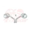 cafe 4 racer - HIGHSIDER Alu mirror CLASSIC, E-marked - Highsider Standard mirrors 4054783225798