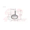 cafe 4 racer - HIGHSIDER handle bar end mirror CLASSIC, black - Highsider Bar end mirrors 4054783225804