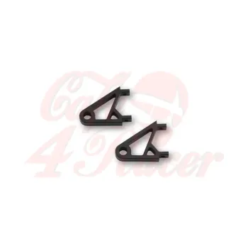 cafe 4 racer - HIGHSIDER CNC Alu headlight bracket XS, black EXTRA SHORT - Highsider Headlights  brackets & holders   4054783241859