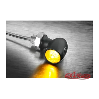 cafe 4 racer - Kellermann Bullet Atto Dark LED-indicator smoke lens - Kellermann Standard indicators 