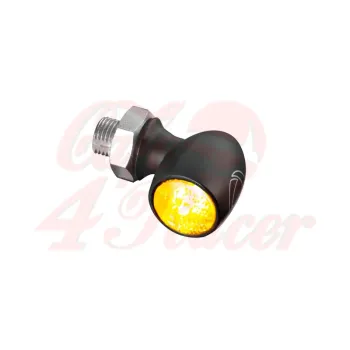 cafe 4 racer - Kellermann Bullet Atto Dark LED-indikátor kouřová čočka - Kellermann Standardní ukazatele směru 