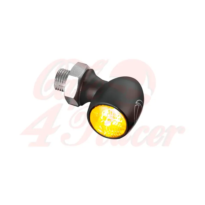 cafe 4 racer - Kellermann Bullet Atto Dark LED-indikátor kouřová čočka - Kellermann Standardní ukazatele směru 