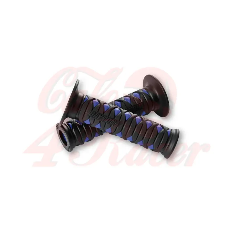 cafe 4 racer - DAYTONA grips GGD-KATANA black-blue - Daytona 22mm & 7/8 inch 4054783391011
