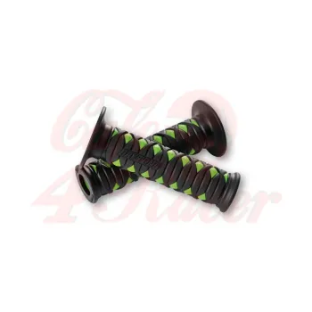 cafe 4 racer - DAYTONA Rukojeti GGD-KATANA černá-zelená - Daytona 22 mm & 7/8 inch 4054783391028