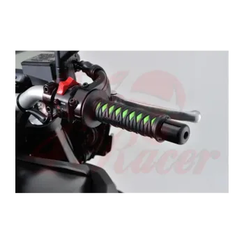 cafe 4 racer - DAYTONA Rukojeti GGD-KATANA černá-zelená - Daytona 22 mm & 7/8 inch 4054783391028