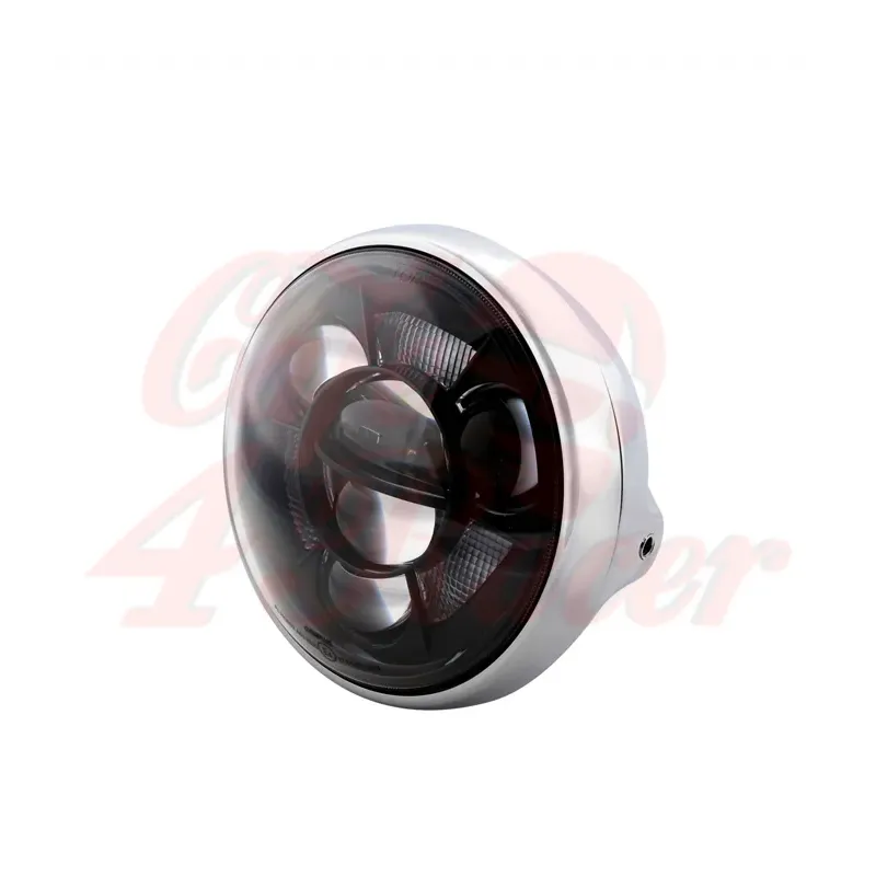 cafe 4 racer - HIGHSIDER BRITISH-STYLE TYPE 11 7-inch LED headlamp with TFL - Highsider LED Headlight & inserts 4054783691739