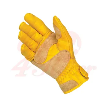 cafe 4 racer - Biltwell work gloves gold - BILTWELL Gloves 