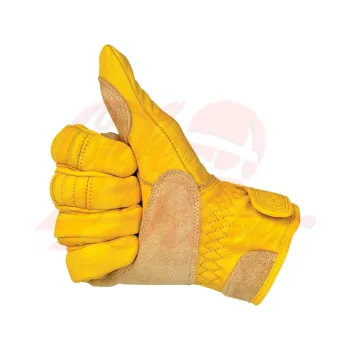 cafe 4 racer - Biltwell work gloves gold - BILTWELL Gloves 