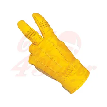 cafe 4 racer - Biltwell work gloves gold - BILTWELL Gloves 
