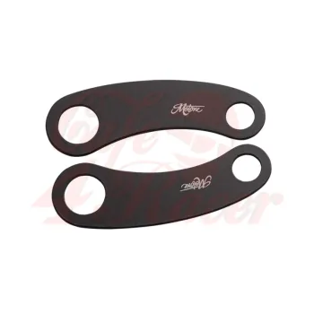 cafe 4 racer - Indicator/Turn Signal Brackets - Top Shock Mount - Black - Motone CNC aluminum housing & brackets 