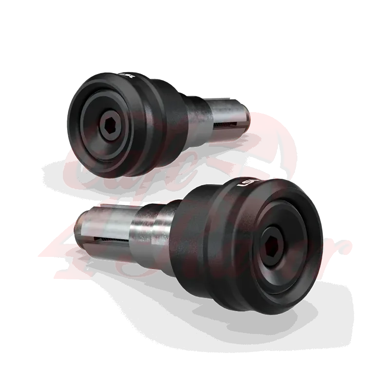 cafe 4 racer - LSL PACE-LS Handlebar weight - with mirror mount - LSL Bar Ends 4054783657711