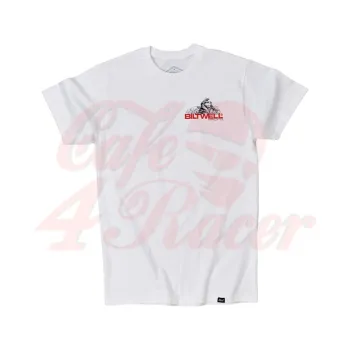 cafe 4 racer - Biltwell Spare Parts T-shirt white - BILTWELL T-Shirts 