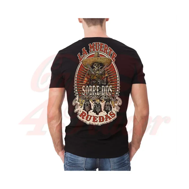 cafe 4 racer - Down-n-Out Bandido t-shirt black - Down-n-Out T-Shirts 