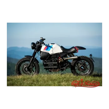 cafe 4 racer - BMW K100 Výfuk Scrambler II - UNIT GARAGE Výfukové díly pro K100 