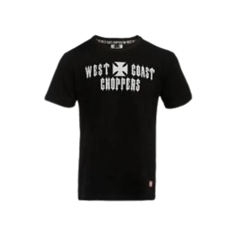 cafe 4 racer - WCC Script T-shirt black - WEST COAST CHOPPERS T-Shirts 