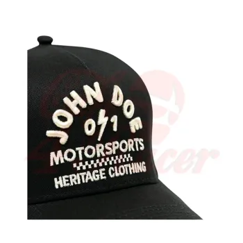 cafe 4 racer - John Doe Trucker cap Black /White - JOHN DOE Caps 
