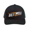 cafe 4 racer - Biltwell Bolts 2 snapback cap black/white/orange - BILTWELL Caps 