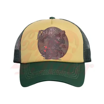 King Kerosin classic trucker cap Freak yellow/green