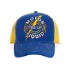 cafe 4 racer - King Kerosin trucker cap Fire Up blue/yellow - KING KEROSIN Caps 
