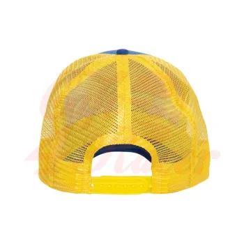 cafe 4 racer - King Kerosin trucker cap Fire Up blue/yellow - KING KEROSIN Caps 