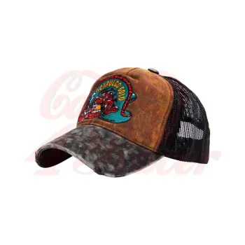 cafe 4 racer - King Kerosin Acapulco Gold trucker cap brown/black - KING KEROSIN Caps 