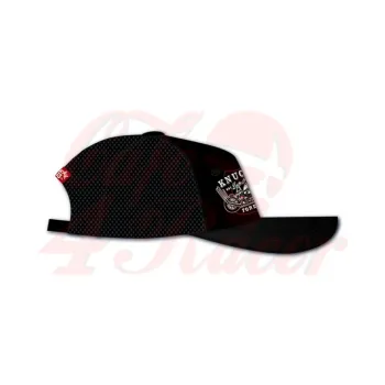 cafe 4 racer - Lucky 13 Knuckles forever snapback čepice černá - Lucky 13 Kšiltovky 