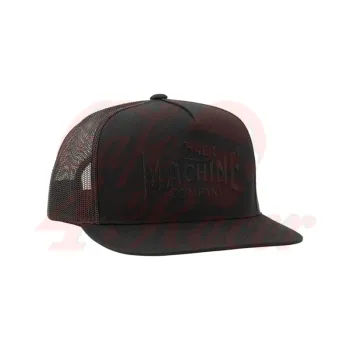 cafe 4 racer - Loser Machine Stacked trucker cap black - Loser Machine Caps 