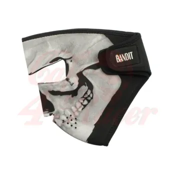 cafe 4 racer - BANDIT FACEMASK SKULL, BLACK - BANDIT Tunnels & masks & Tubes 