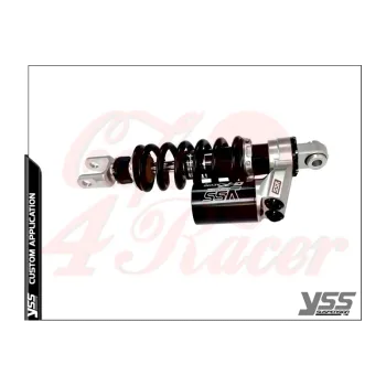 cafe 4 racer - YSS BMW Meccanica K-kit G-shock BLACK -  K-SERIES MG-CB-366-TRW - RETRORIDES / SIDEWINDER  - YSS BMW K Series RetroRides 