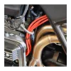cafe 4 racer - NGK sada adaptérov s káblami pre K75/K100/K100/K1100 ČERVENÝ - Cafe4Racer Sviečkové káble 